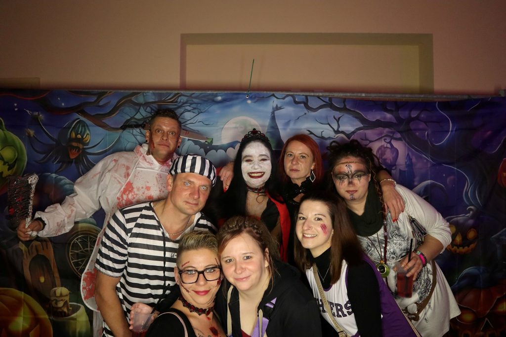 Halloween Volkshaus Meiningen 30.10.2025 – Volkshaus Meiningen – 30.10.2025 – Gäste feiern in der Eventschmiede Meiningen