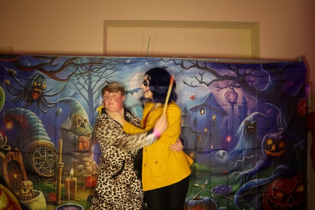 Halloween Volkshaus Meiningen 30.10.2025 – Volkshaus Meiningen – 30.10.2025 – Gäste feiern in der Eventschmiede Meiningen