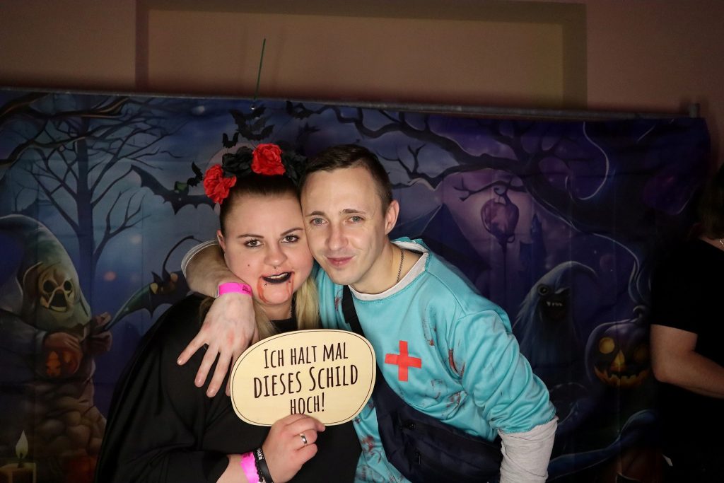 Halloween Volkshaus Meiningen 30.10.2025 – Volkshaus Meiningen – 30.10.2025 – Gäste feiern in der Eventschmiede Meiningen